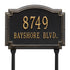 Williamsburg Standard Lawn Address Plaque