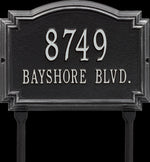 Williamsburg Standard Lawn Address Plaque