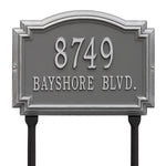 Williamsburg Standard Lawn Address Plaque