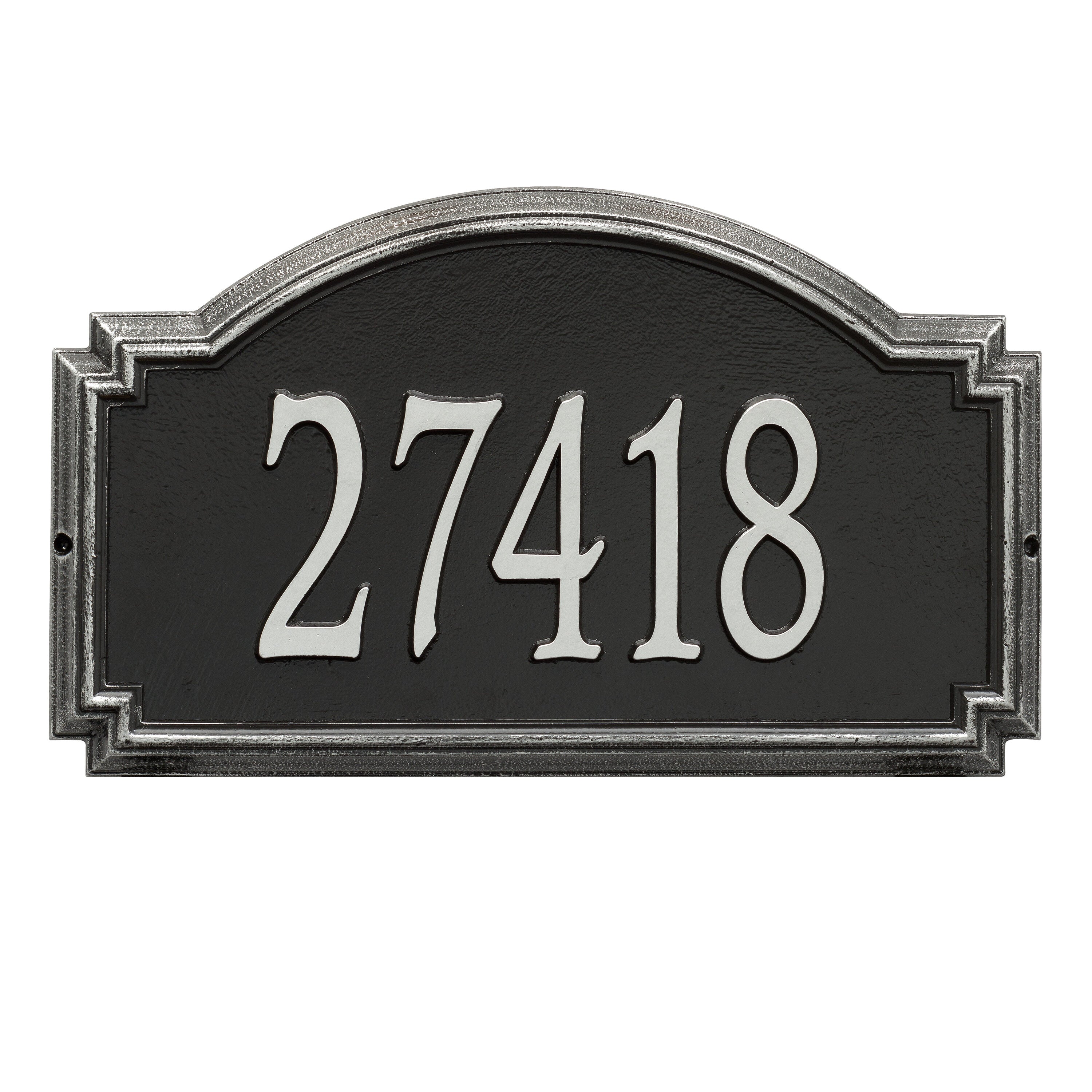 Williamsburg Estate Wall Address Plaque