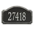 Williamsburg Estate Wall Address Plaque