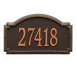 Williamsburg Estate Wall Address Plaque