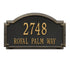 Williamsburg Estate Wall Address Plaque