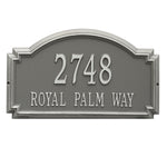 Williamsburg Estate Wall Address Plaque