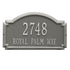 Williamsburg Estate Wall Address Plaque