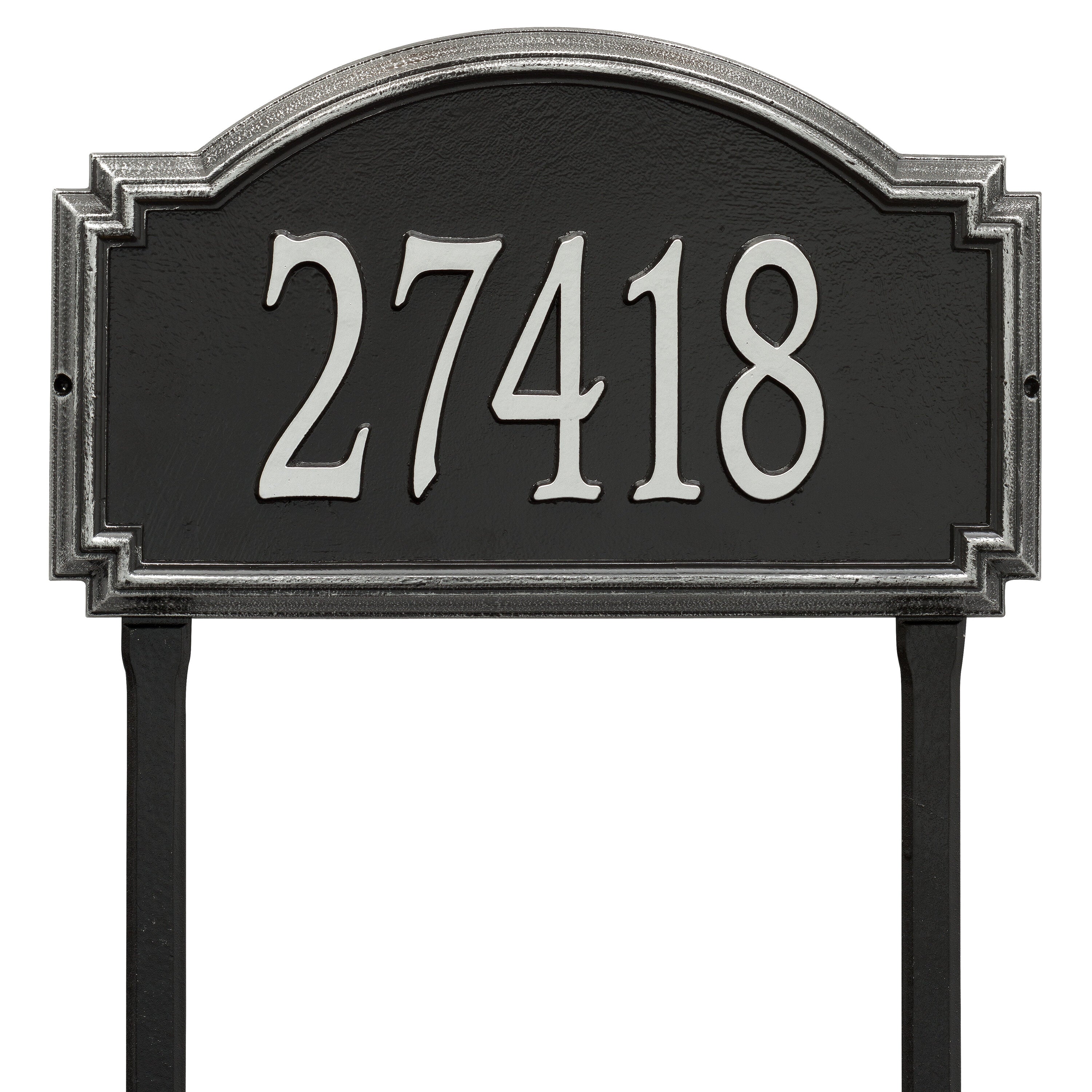 Williamsburg Estate Lawn Address Plaque