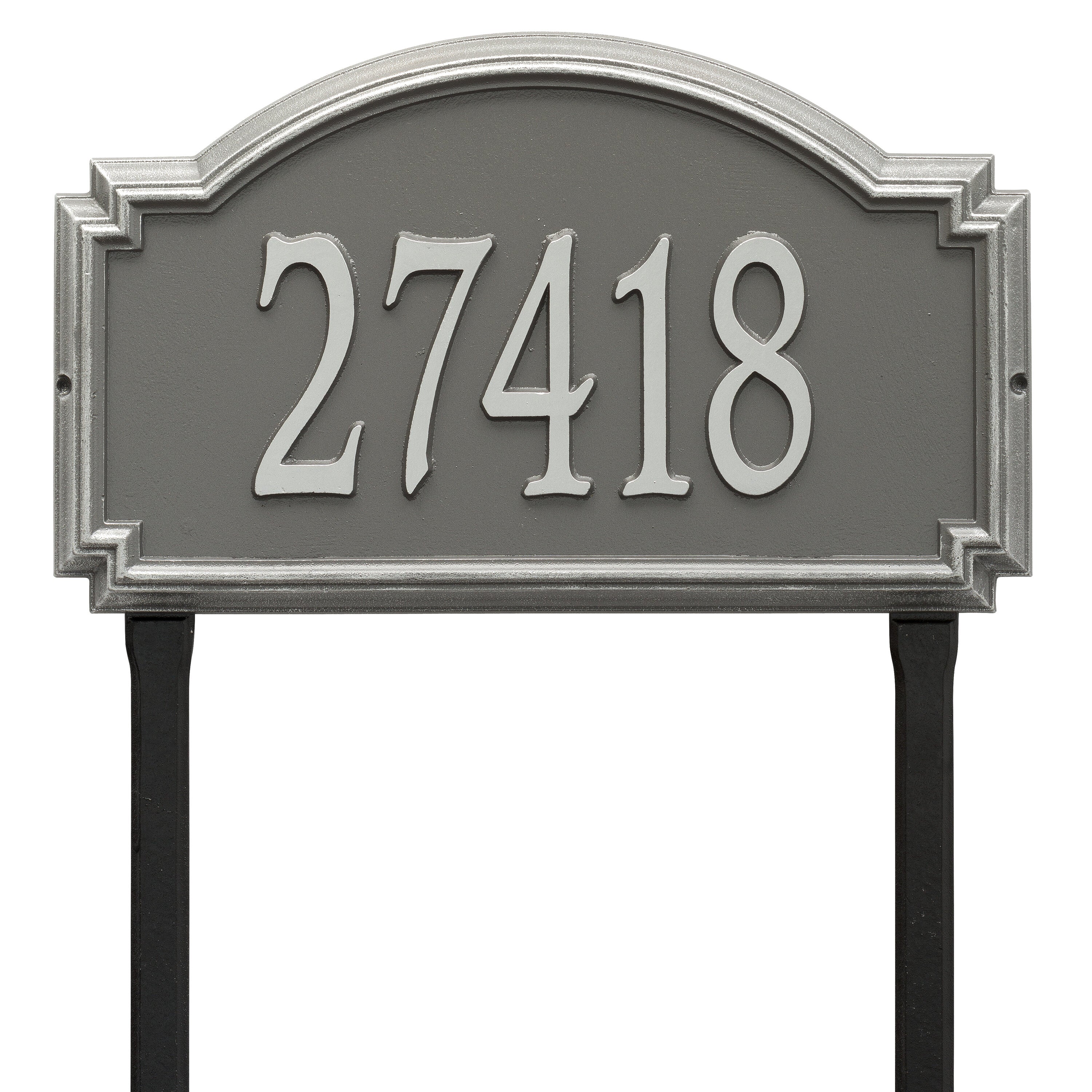 Williamsburg Estate Lawn Address Plaque