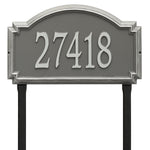 Williamsburg Estate Lawn Address Plaque