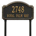 Williamsburg Estate Lawn Address Plaque