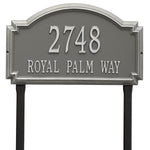 Williamsburg Estate Lawn Address Plaque
