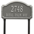 Williamsburg Estate Lawn Address Plaque