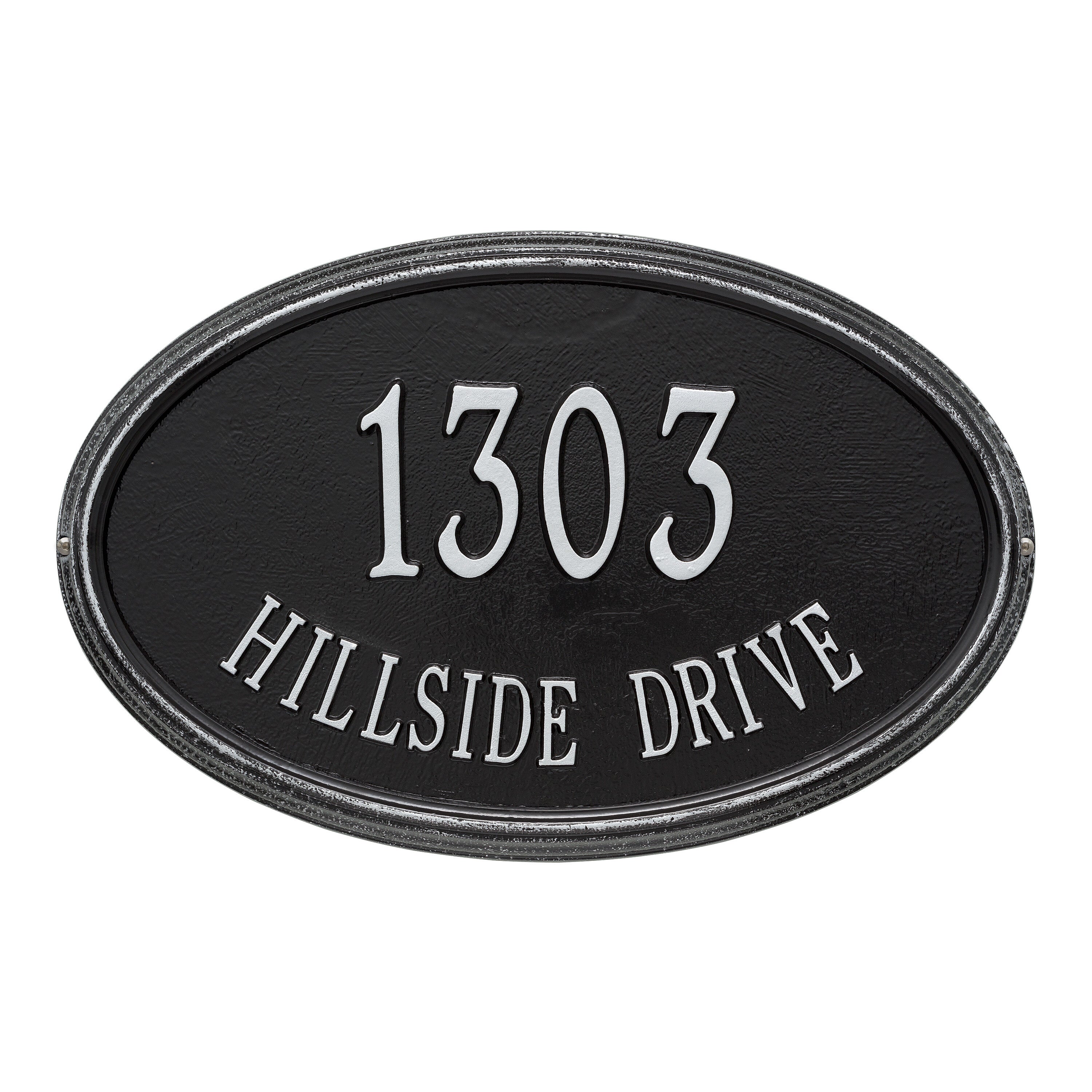 Concord Oval Estate Wall Address Plaque