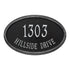 Concord Oval Estate Wall Address Plaque