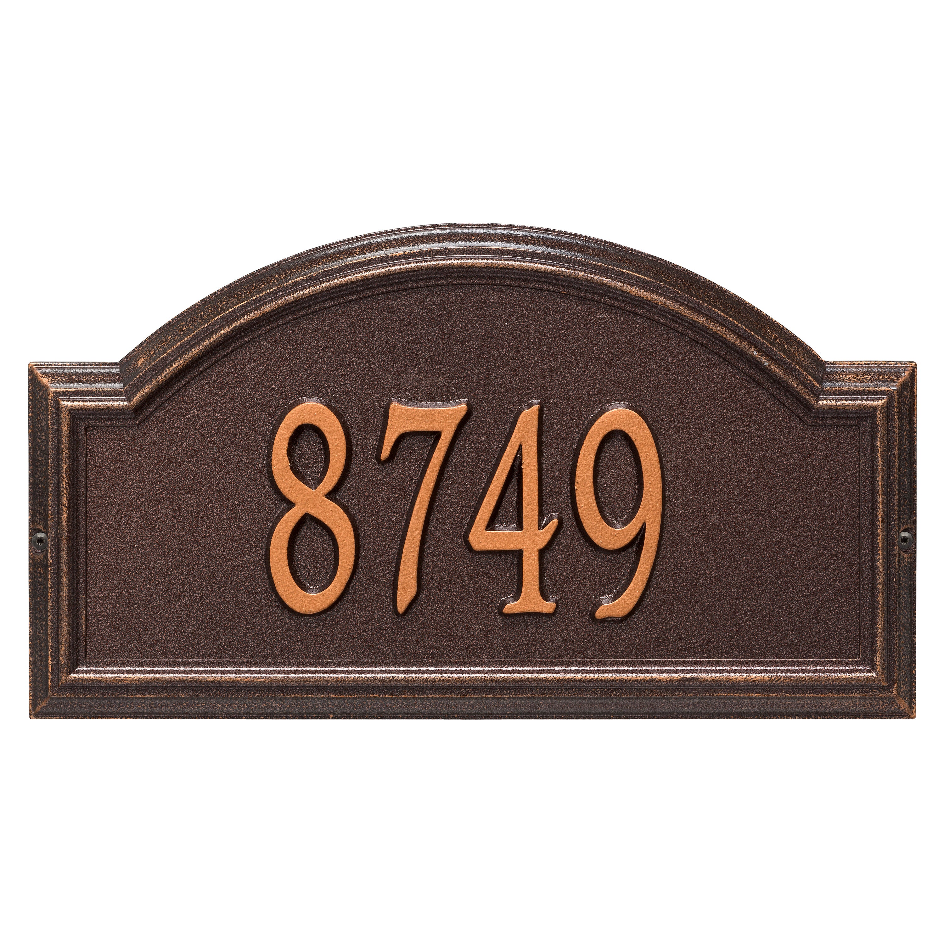 Providence Standard Arch Wall Address Plaque