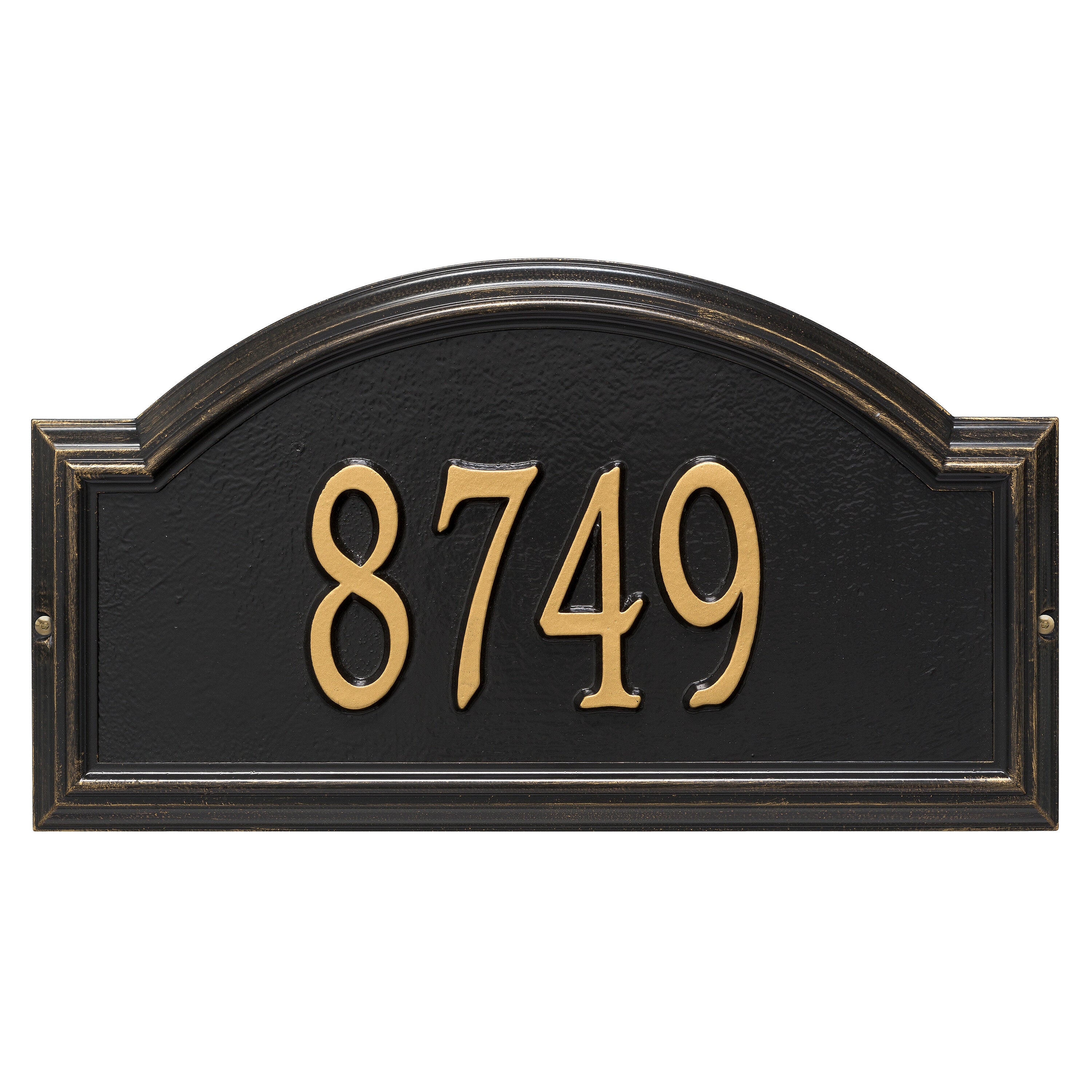 Providence Standard Arch Wall Address Plaque
