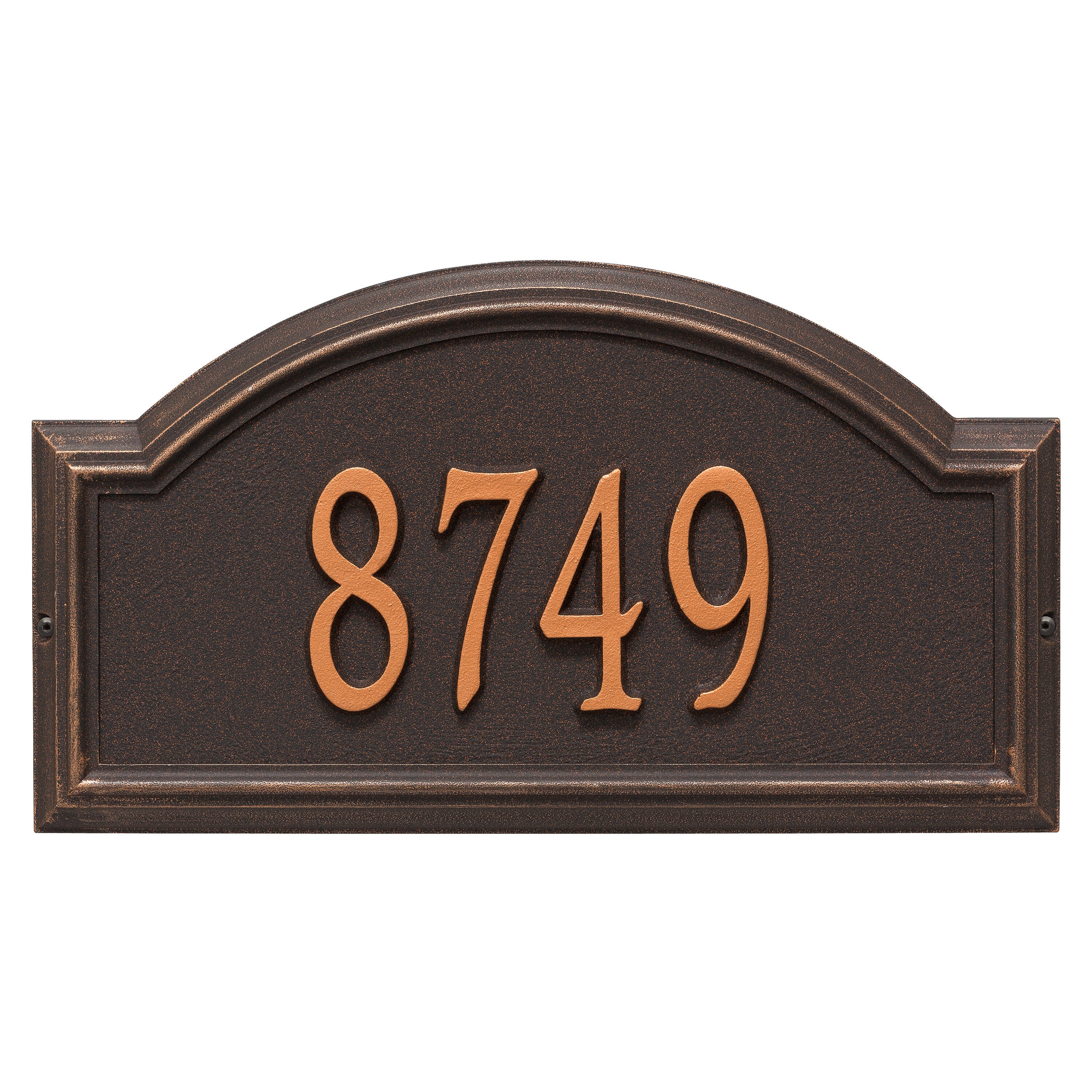 Providence Standard Arch Wall Address Plaque