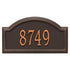 Providence Standard Arch Wall Address Plaque