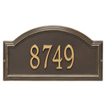 Providence Standard Arch Wall Address Plaque