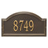 Providence Standard Arch Wall Address Plaque