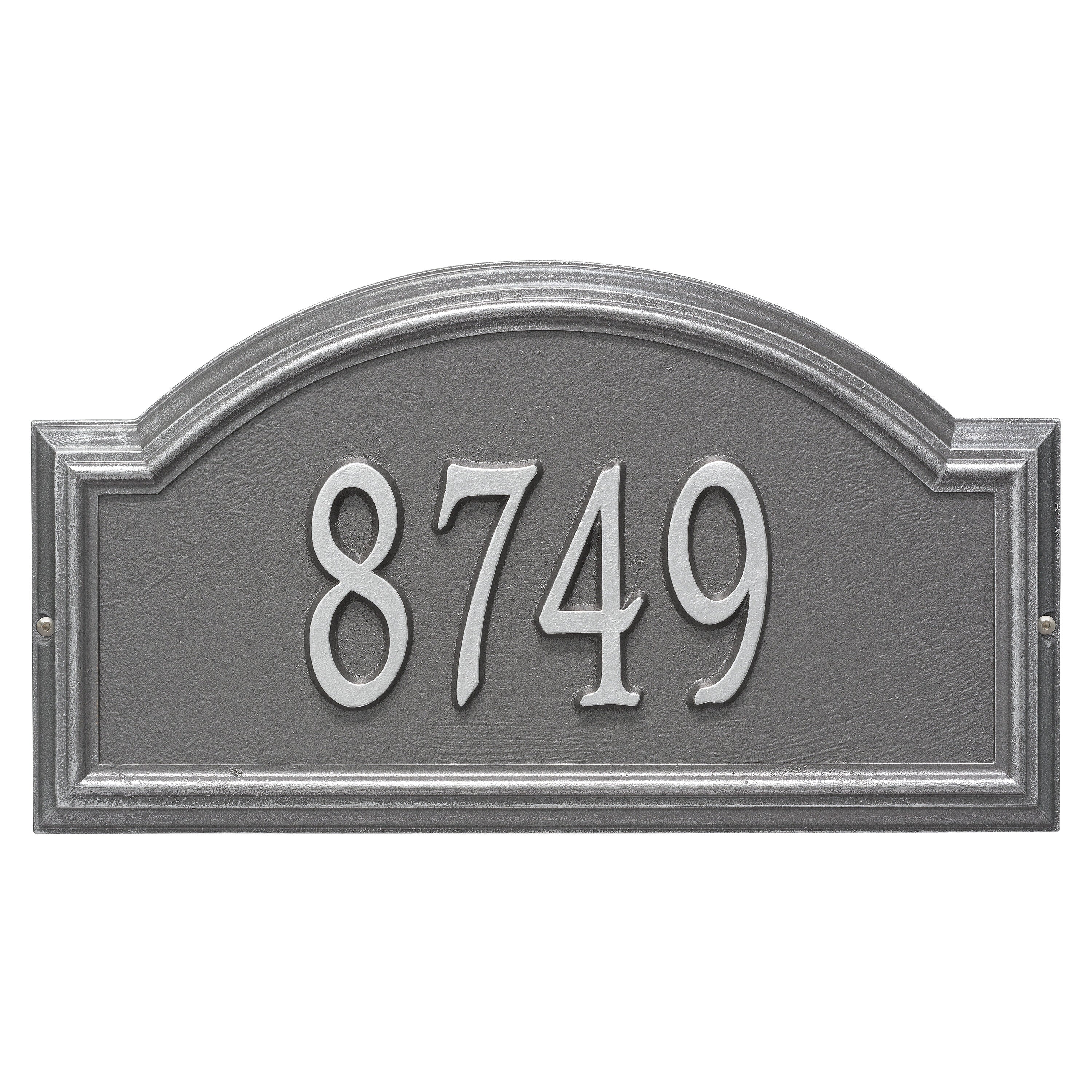 Providence Standard Arch Wall Address Plaque