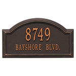 Providence Standard Arch Wall Address Plaque