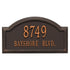Providence Standard Arch Wall Address Plaque