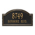 Providence Standard Arch Wall Address Plaque