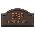 Providence Standard Arch Wall Address Plaque