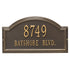Providence Standard Arch Wall Address Plaque