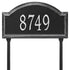 Providence Standard Arch Lawn Address Plaque