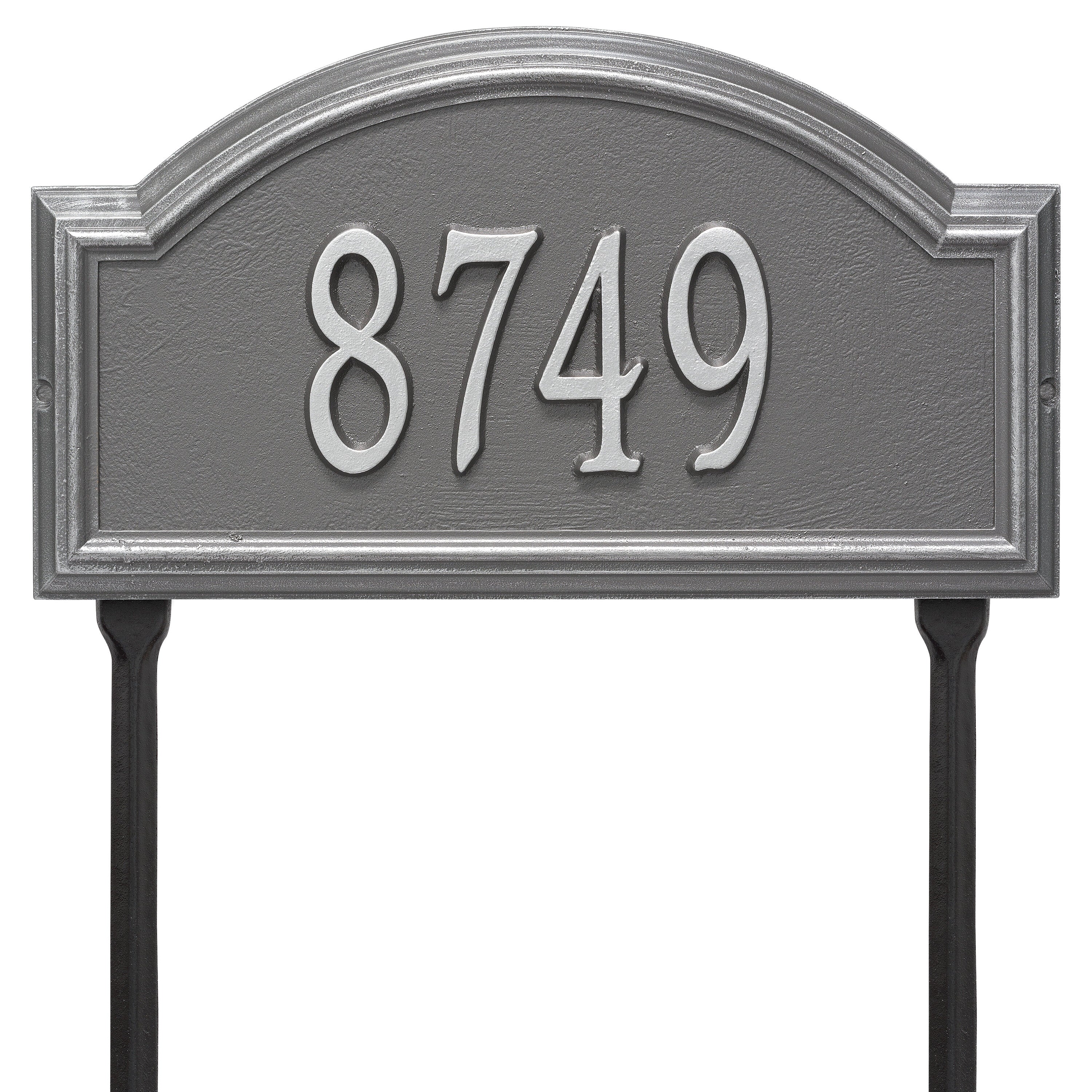 Providence Standard Arch Lawn Address Plaque