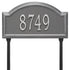 Providence Standard Arch Lawn Address Plaque