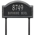 Providence Standard Arch Lawn Address Plaque