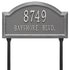 Providence Standard Arch Lawn Address Plaque