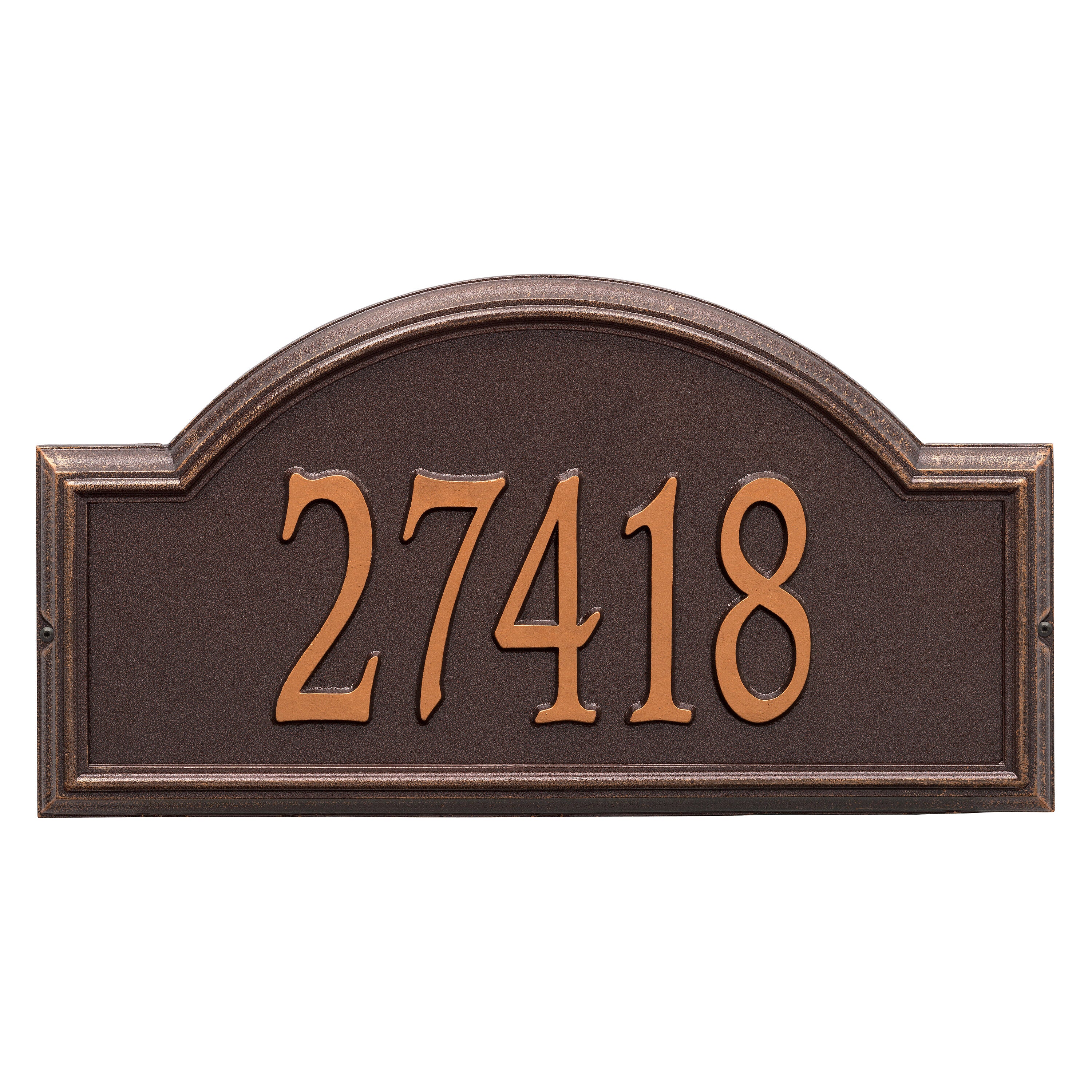 Providence Estate Arch Wall Address Plaque