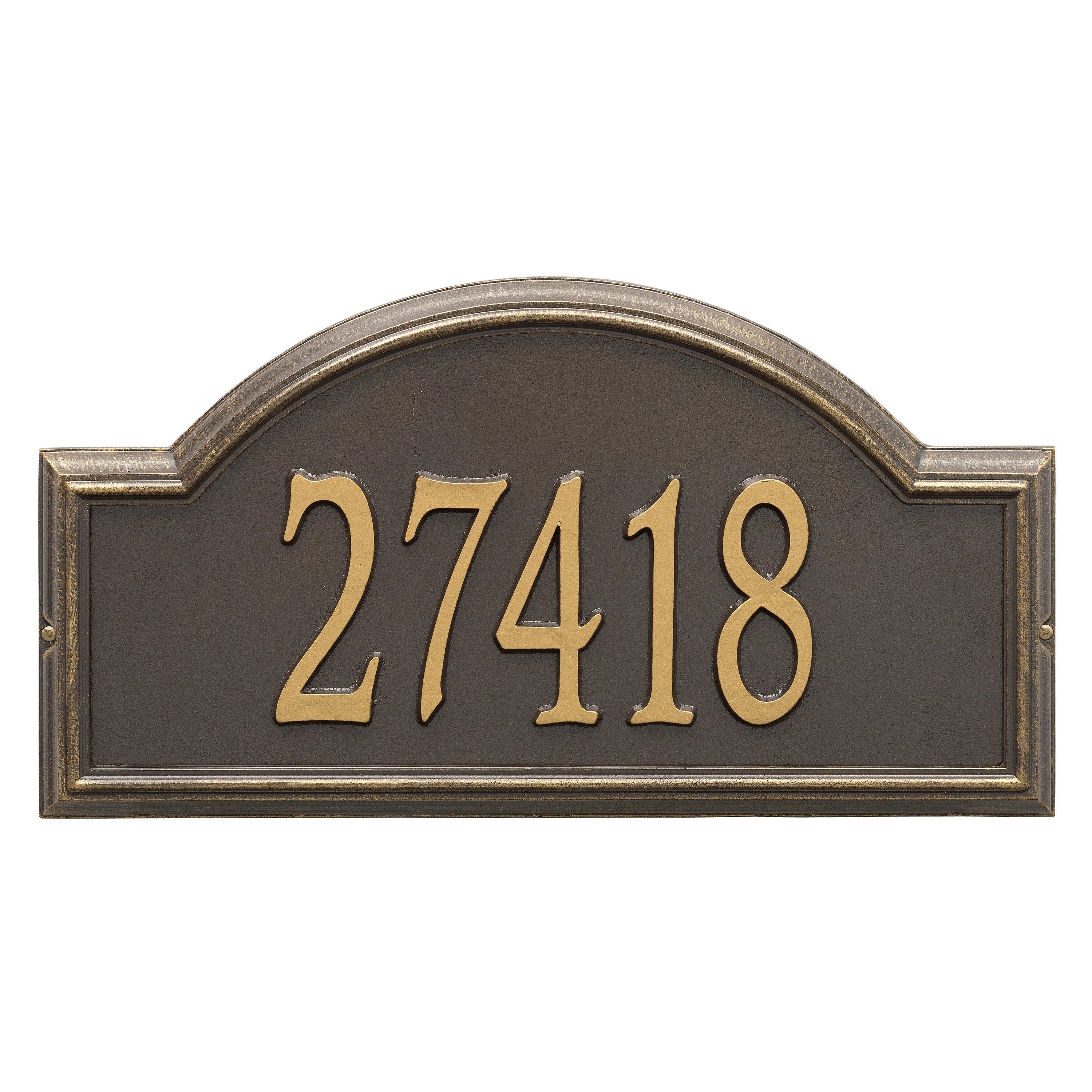 Providence Estate Arch Wall Address Plaque