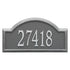 Providence Estate Arch Wall Address Plaque