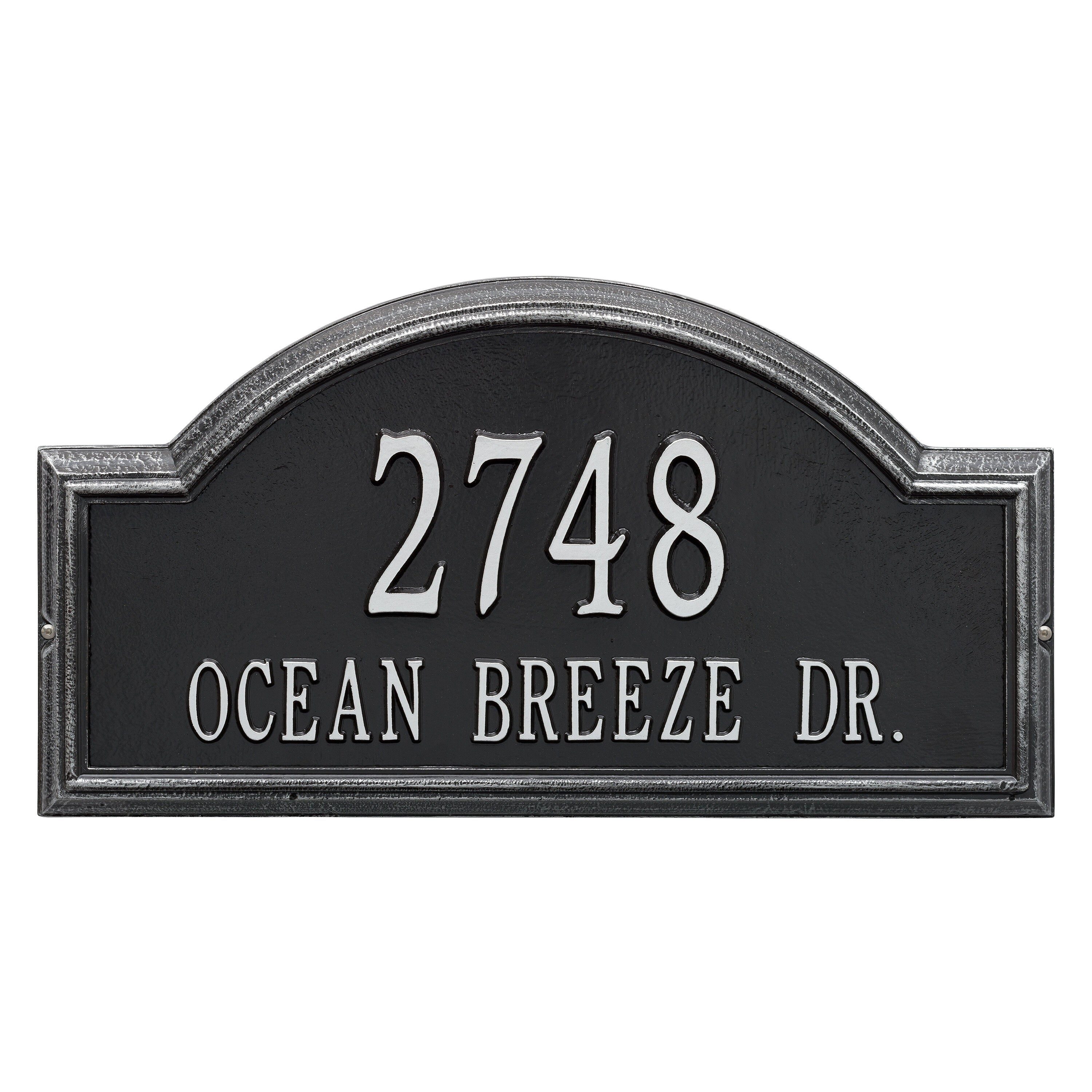 Providence Estate Arch Wall Address Plaque