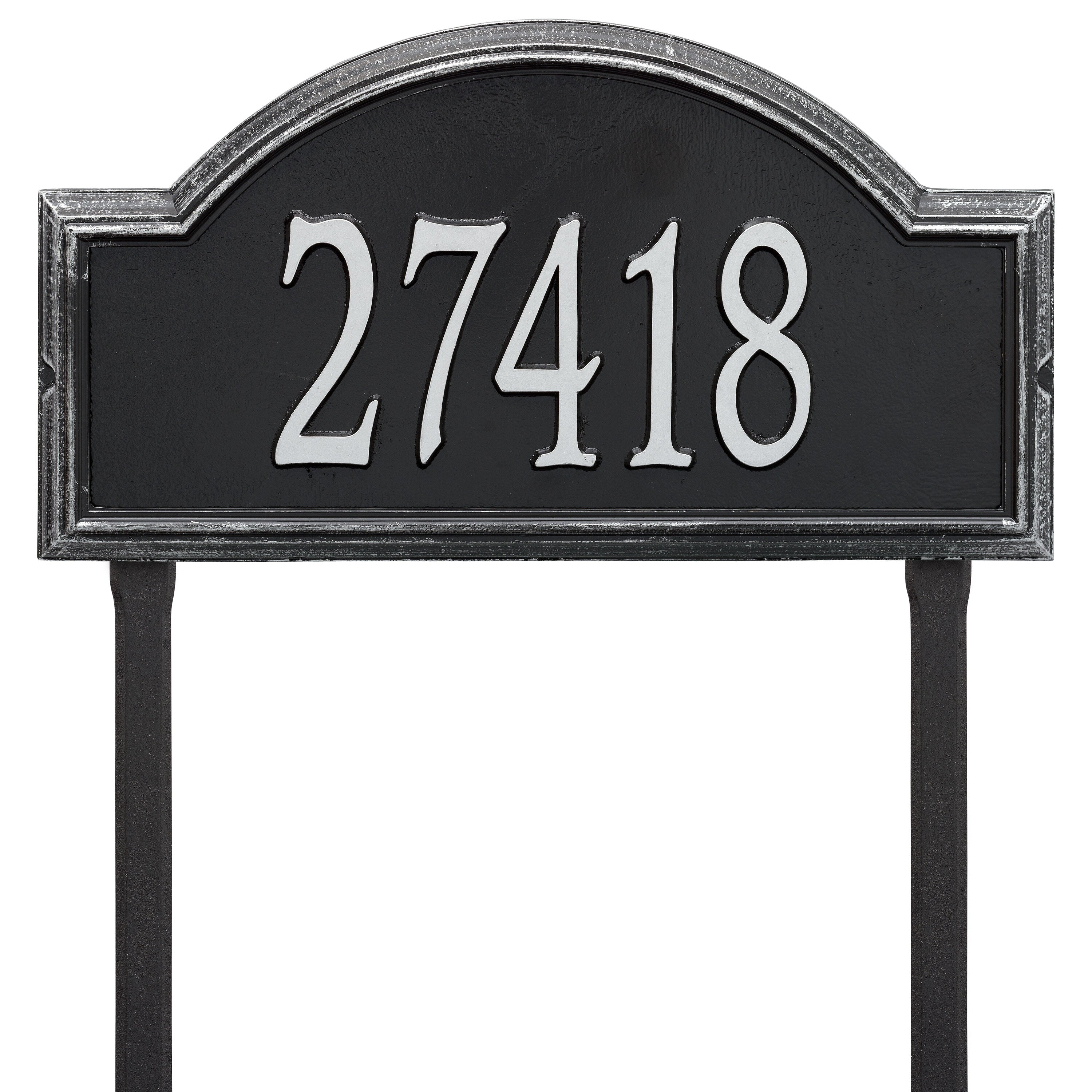 Providence Estate Arch Lawn Address Plaque