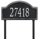Providence Estate Arch Lawn Address Plaque