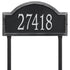 Providence Estate Arch Lawn Address Plaque