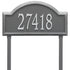 Providence Estate Arch Lawn Address Plaque