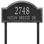 Providence Estate Arch Lawn Address Plaque