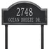 Providence Estate Arch Lawn Address Plaque