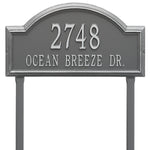 Providence Estate Arch Lawn Address Plaque