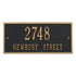 Hartford Standard Wall Address Plaque