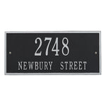 Hartford Standard Wall Address Plaque