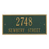 Hartford Standard Wall Address Plaque