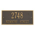 Hartford Standard Wall Address Plaque