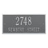 Hartford Standard Wall Address Plaque